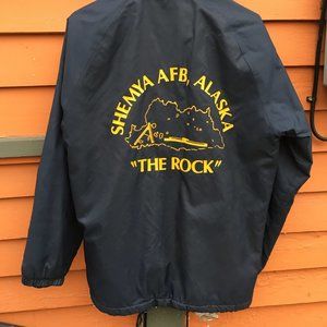 Medium Rare Air Force jacket, vintage Alaska Shemya AFB Island station "The Rock